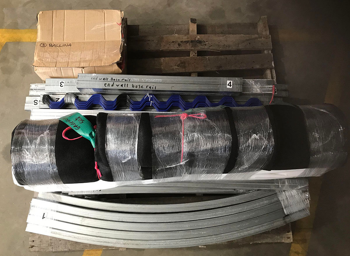 HortPod Greenhouse Kit packed for delivery